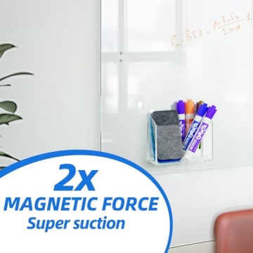 Simetufy Magnetic Marker Holder Strong Non-slip Transparent