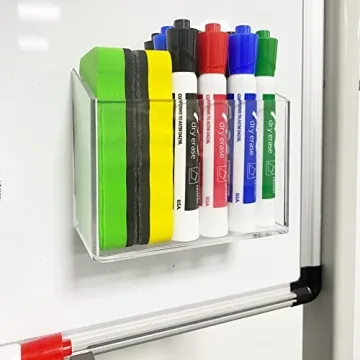 Simetufy Magnetic Marker Holder Strong Non-slip Transparent