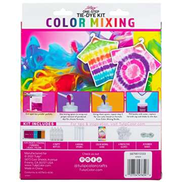 Tulip One-Step Tie-Dye Color Mixing Kit