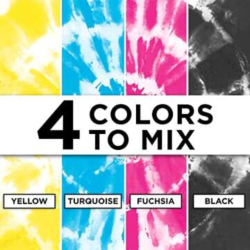 Tulip One-Step Tie-Dye Color Mixing Kit