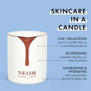 NEOM Intensive Skin Treatment Candle (Lavender, Jasmine & Rosewood)