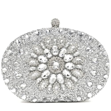 Luxury Sparkling Rhinestone Evening Clutch for Women