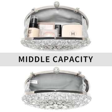 Luxury Sparkling Rhinestone Evening Clutch for Women