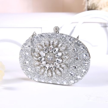 Luxury Sparkling Rhinestone Evening Clutch for Women