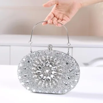 Luxury Sparkling Rhinestone Evening Clutch for Women