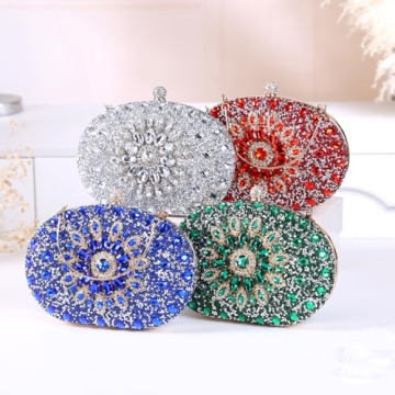 Luxury Sparkling Rhinestone Evening Clutch for Women