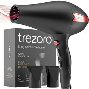 𝗪𝗜𝗡𝗡𝗘𝗥 𝟬𝟲/𝟮𝟮* 𝟭𝟵𝟰𝟰𝗪 Ionic Hair Dryer - Lightweight & Pr...