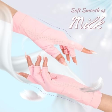 MelodySusie Premium UV Gloves with UPF 99+ Protection