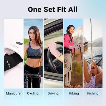 MelodySusie Premium UV Gloves with UPF 99+ Protection