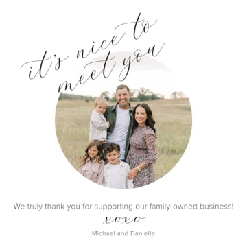 ThreeKin 50 Pack Christmas Gift Tags for Holiday Gifts