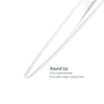 Barber Scissors 5.75" Hair Shears Professional Hair Scissors Hair Cutting Scissors Sharp Haircut Shears Convex blade Razor Edge 440c Barber Shears KINSARO