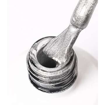 15ml Soak Off 9D Wide Cat Eye Gel Nail Polish Bright Silver UV Magnetic Gel Polish Enamel Lacquer Glitter Velvet Nail Art Varnish