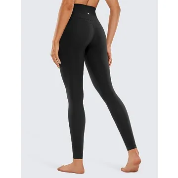 CRZ YOGA Women's Naked Feeling Leggings - 28 Inch Full-Length