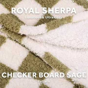 Sunbeam Heated Throw Blanket with Foot Pockets & Auto Shut-Off