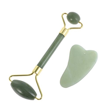 Gua Sha Facial Tools Guasha Tool Gua Sha Jade Stone for Face Skincare Facial Body Acupuncture Reliev...