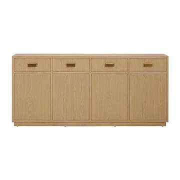 Tov Furniture Aria Natural Oak Buffet - Elegant Storage Solution