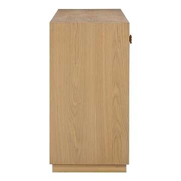 Tov Furniture Aria Natural Oak Buffet - Elegant Storage Solution