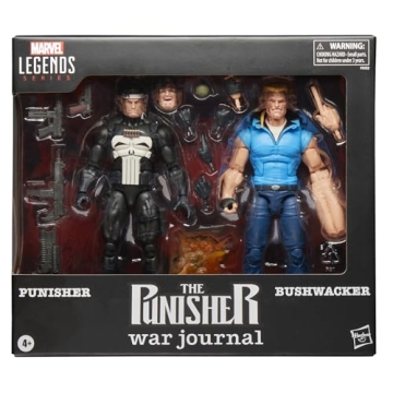 Marvel Legends Series Punisher and Bushwacker Figures