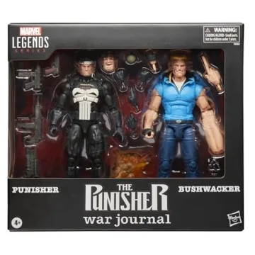 Marvel Legends Series Punisher and Bushwacker Figures