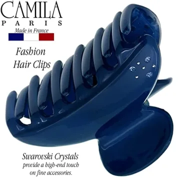 Camila Paris Stylish Hair Jaw Clamp with Swarovski Crystals