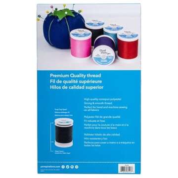 Coats & Clark Dual Duty XP General Purpose Sewing Thread Set, 50 Spool Multicolor Assortment