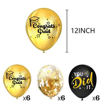 Trendy Congrats Grad Banner - Perfect for Celebrations