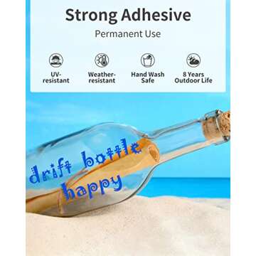 Glossy White Permanent Vinyl Sheets for All Crafts