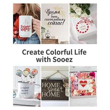 Glossy White Permanent Vinyl Sheets for All Crafts