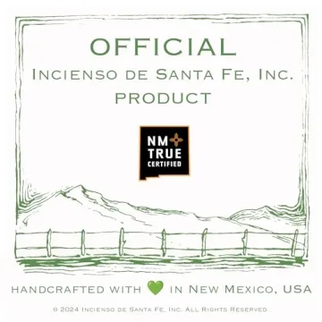 Incienso de Santa Fe Piñon Incense Bricks Natural Wood 100 Count