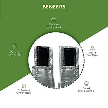 EvenBake Cake Strips for Professional Baking Results