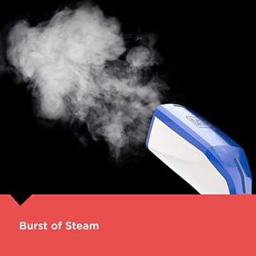 BLACK+DECKER Garment Steamer for Effortless Wrinkle Removal