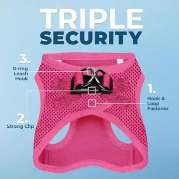 Voyager Step-in Air Dog Harness - Stylish, Reflective & Secure for Small Dogs
