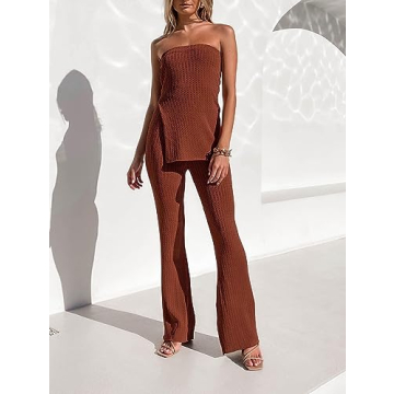 Auciho Women's Summer Y2K 2 Piece Outfit Set