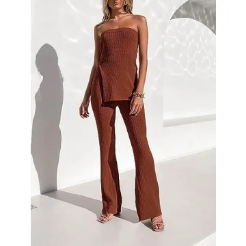 Auciho Women's Summer Y2K 2 Piece Outfit Set