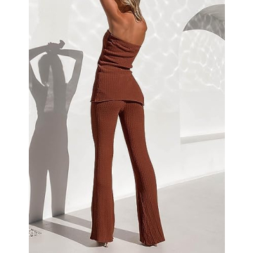 Auciho Women's Summer Y2K 2 Piece Outfit Set