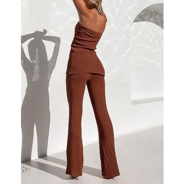 Auciho Women's Summer Y2K 2 Piece Outfit Set