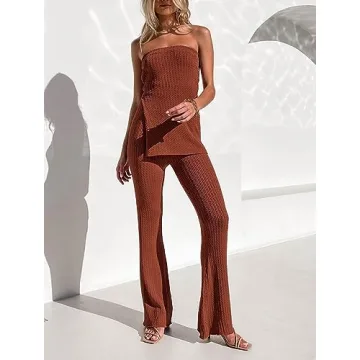 Auciho Women's Summer Y2K 2 Piece Outfit Set