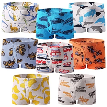 Taxzode Toddler Boxer Briefs - Soft & Fun for Active Boys