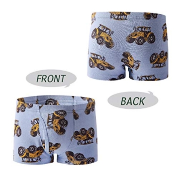 Taxzode Toddler Boxer Briefs - Soft & Fun for Active Boys