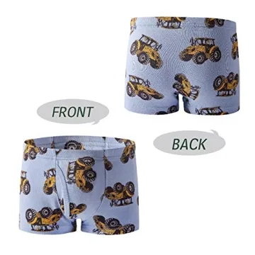 Taxzode Toddler Boxer Briefs - Soft & Fun for Active Boys