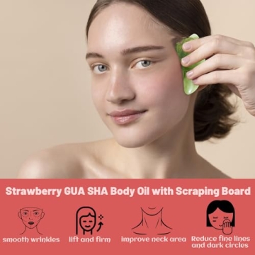 MR.A Strawberry Body Oil Juice for Radiant Hydration