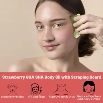 MR.A Strawberry Body Oil Juice for Radiant Hydration