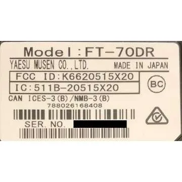 Yaesu FT-70DR Dual Band Transceiver Bundle with Quick Card