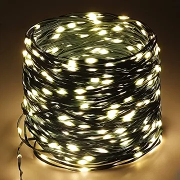 Tcamp 164FT LED Christmas Lights with 8 Modes and Timer