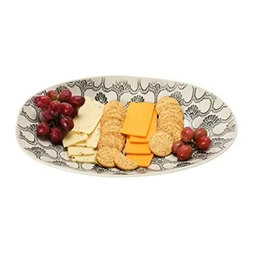 Elegant Stoneware Serving Bowl by Creative Co-op