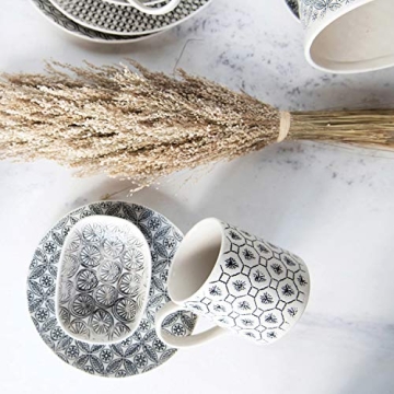 Elegant Stoneware Serving Bowl by Creative Co-op