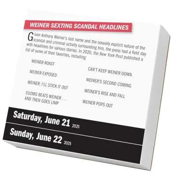 A Year of True Crime Page-A-Day® Calendar 2025: Brazen Heists, Remorseless Killers, Incredible Bravery!