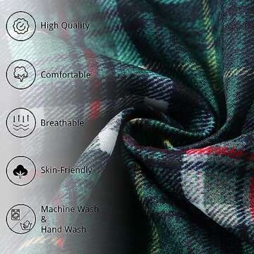 YALLET Toddler Baby Boy Clothes Suit Gentleman Outfits Formal Dress Shirt + Bowtie + Suspender Pants Wedding Party(L Red-checkered, 4-5T)