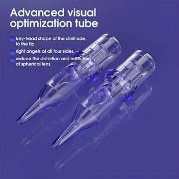 Mast Pro Cartridge Tattoo Needles Disposable 20Pcs of One Box Standard Size Round Liner 1203RL