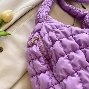 Chic Quilted Tote Bag for Women - Fashionable & Spacious